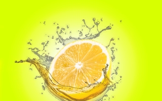 Citronvand styrker huden